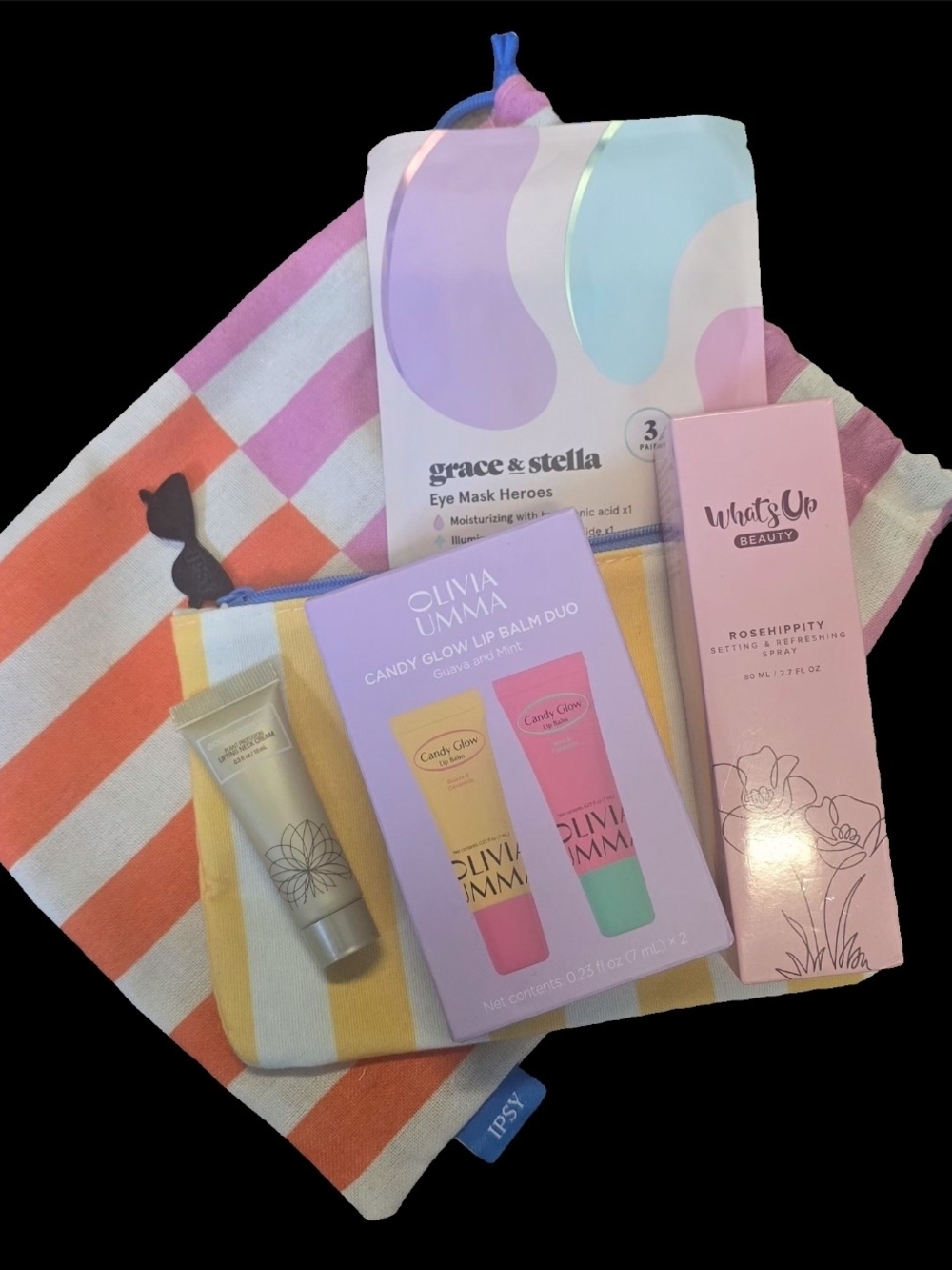 Candy Glow Lip Balm Duo – Pink & Yellow